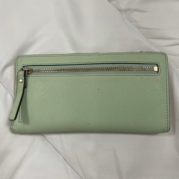 Seafoam Green Kate Spade Wallet - Picture 6 of 8